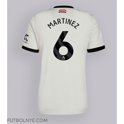 Camiseta Manchester United Lisandro Martinez #6 Tercera Equipación 2024-25 manga corta Camiseta Manchester United Lisandro Martinez #6 Tercera Equipación 2024-25 manga corta